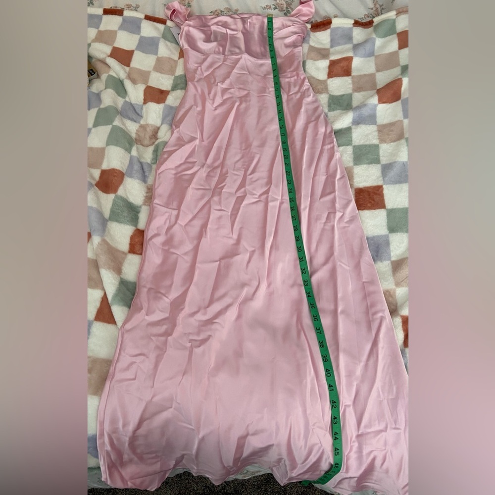 NWT PRINCESS POLLY AZURA PINK MAXI DRESS SIZE 6 - Picture 11 of 11
